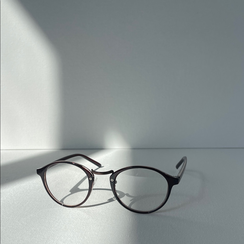 New Classic Round Frame Glasses Unisex Size 48-17-140